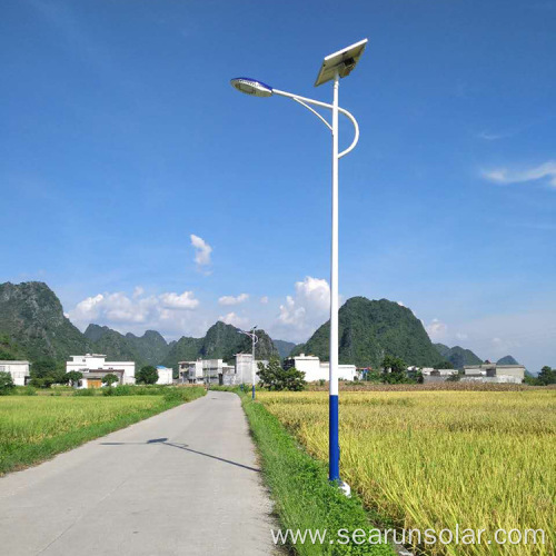 Solar Led Street Light With Pole